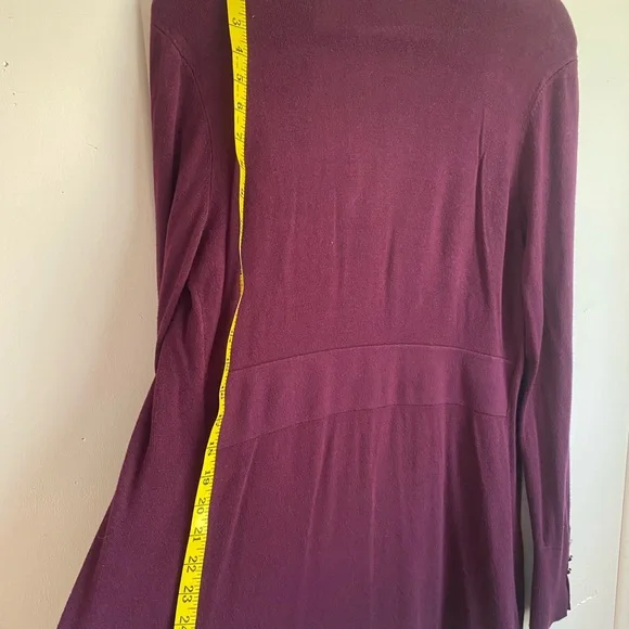 SALE White House Black Market Purple Sweater - Picture 5 of 6